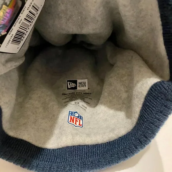 Nwt RARE 100% New Era 2016 Dallas Cowboys Knit Hat NFL Sport Winter Beanie Cap